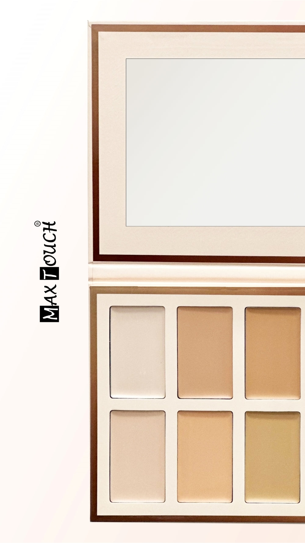 Max Touch Professional Foundation Palette (12 Color) MT-2553