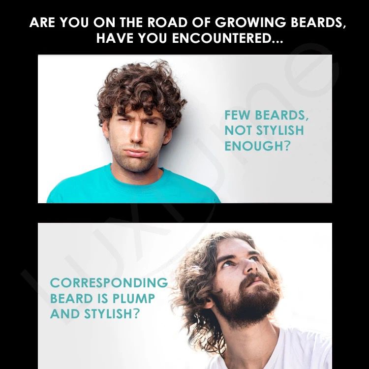 Beard Growth & Care Kit For Men