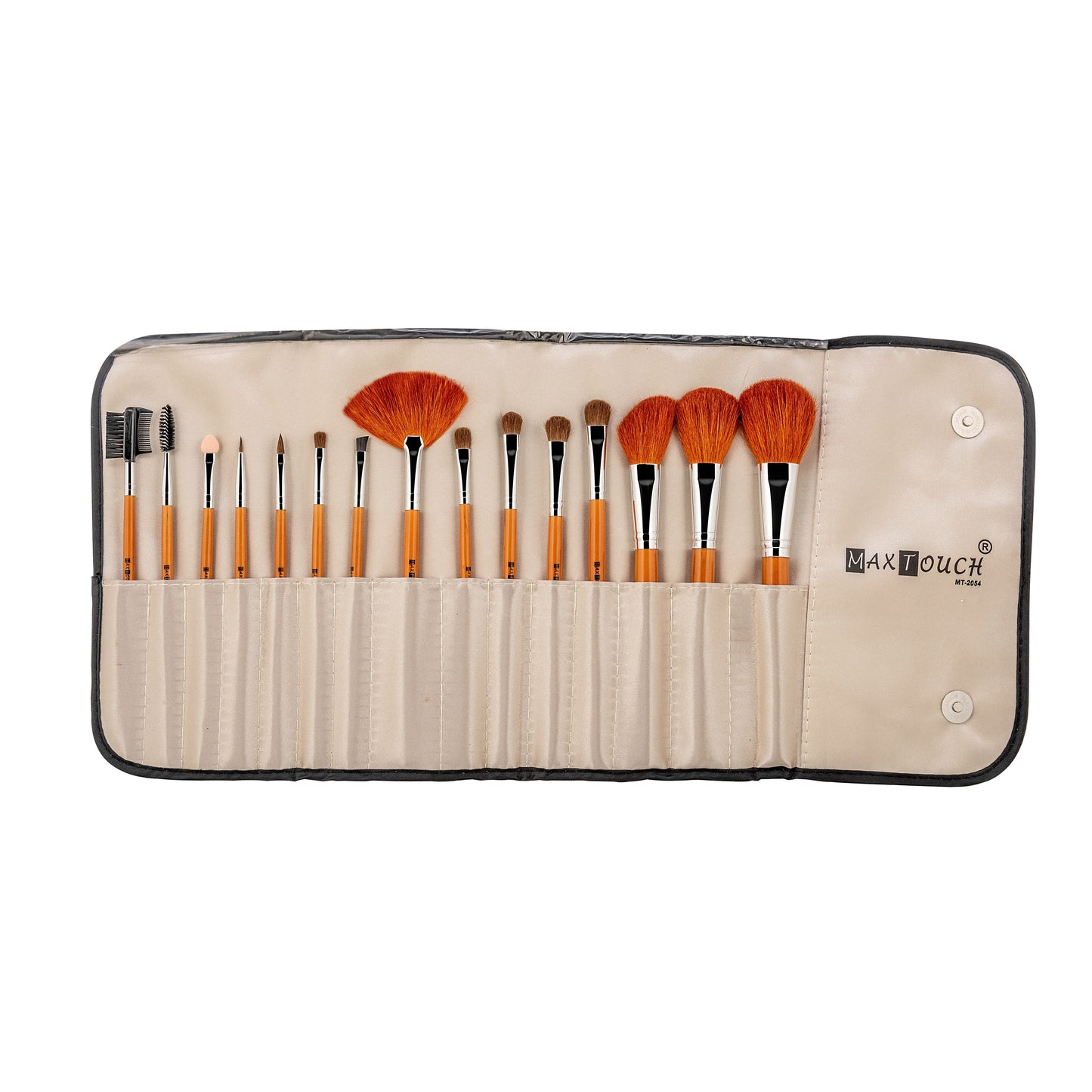 Max Touch Professional 15 Pcs Makeup Brush Set MT-2054