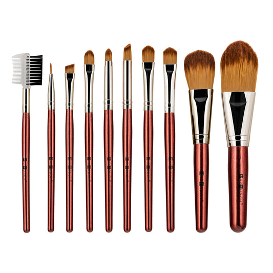 Max Touch Professional 10 Pcs Makeup Brush Set MT-2109