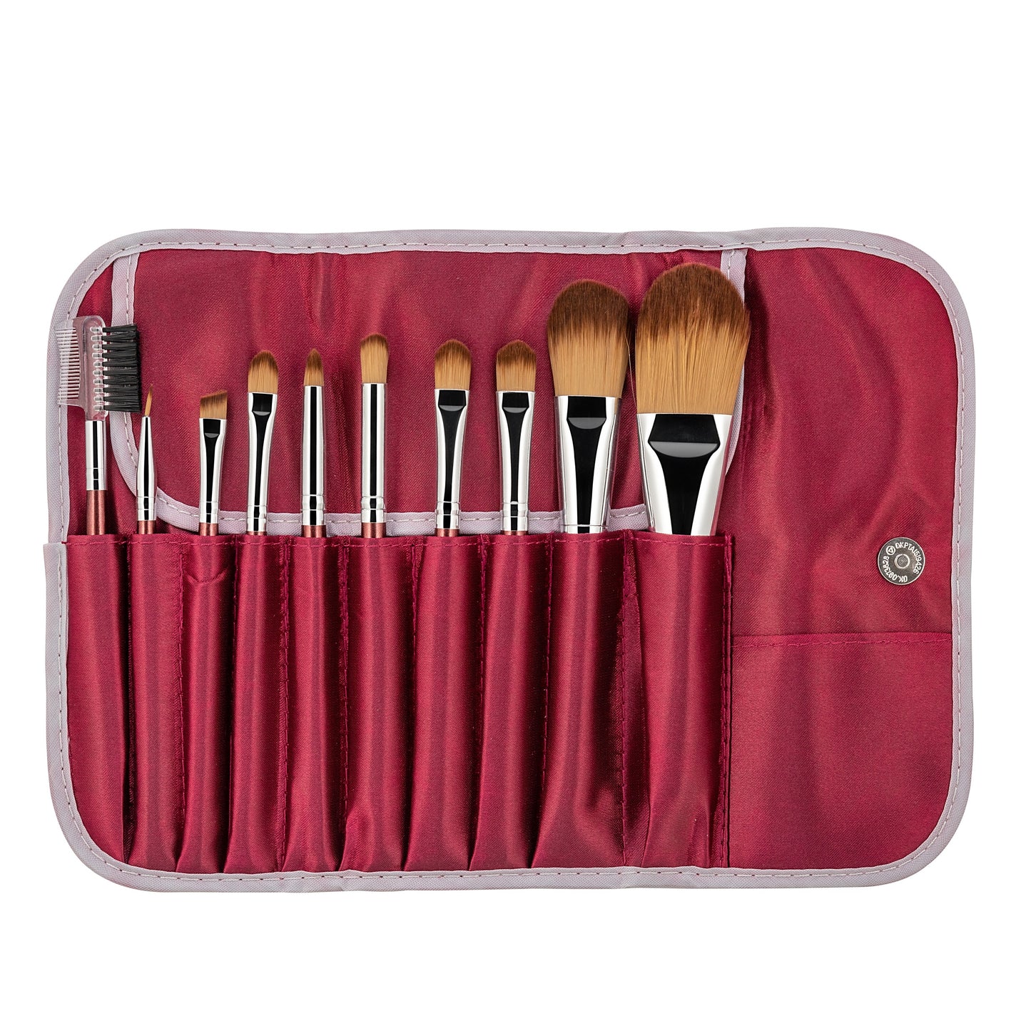 Max Touch Professional 10 Pcs Makeup Brush Set MT-2109