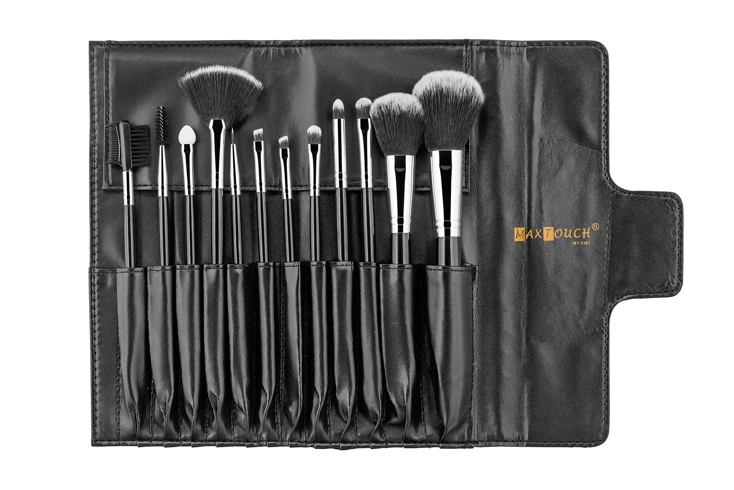 Max Touch Professional 12 Pcs Makeup Brush Set MT-2397