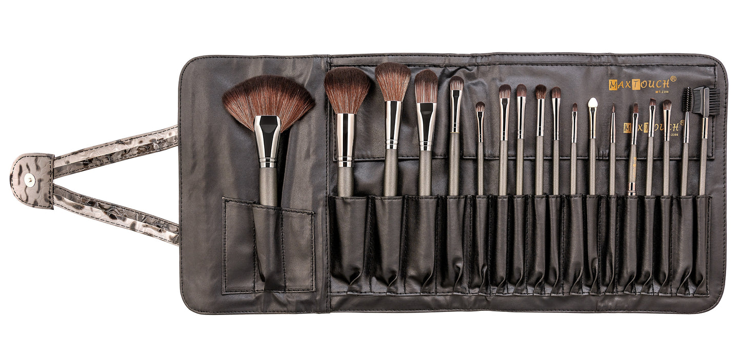 Max Touch Professional 18 Pcs Makeup Brush Set MT-2398