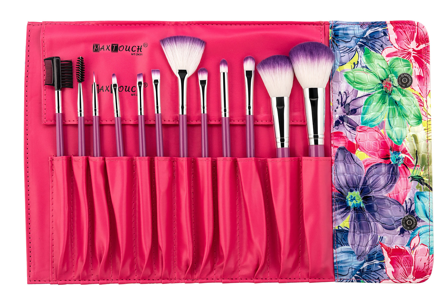 Max Touch Professional 12 Pcs Makeup Brush Set MT-2420