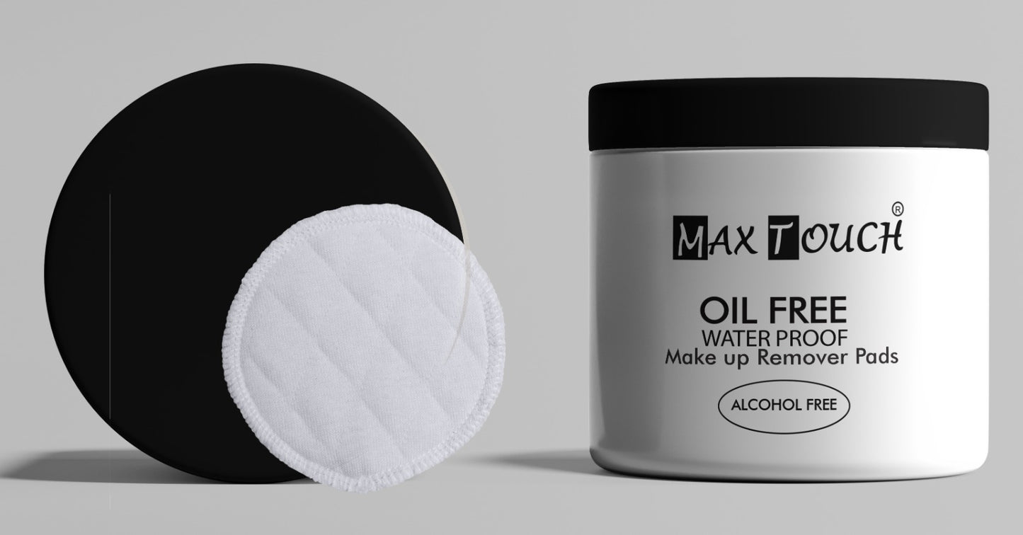 Max Touch Oil Free Water Proof Makeup Remover (80 pads) MT-2377