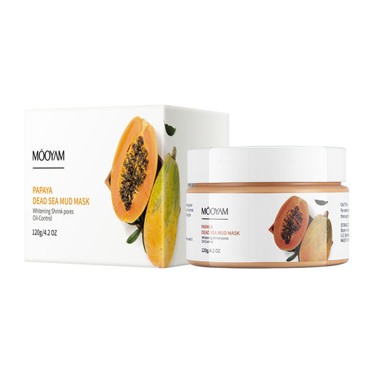 MOOYAM Papaya Dead Sea Mud Mask (120g/4.2 OZ)