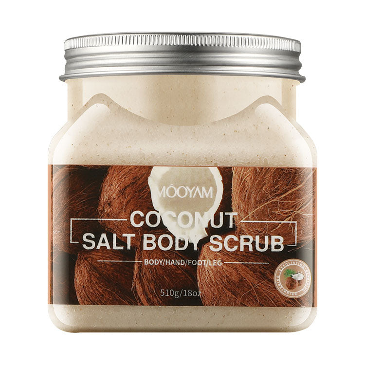 MOOYAM Salt Body Scrub for Face/Neck/Body/Hand/Foot/Leg (510g)