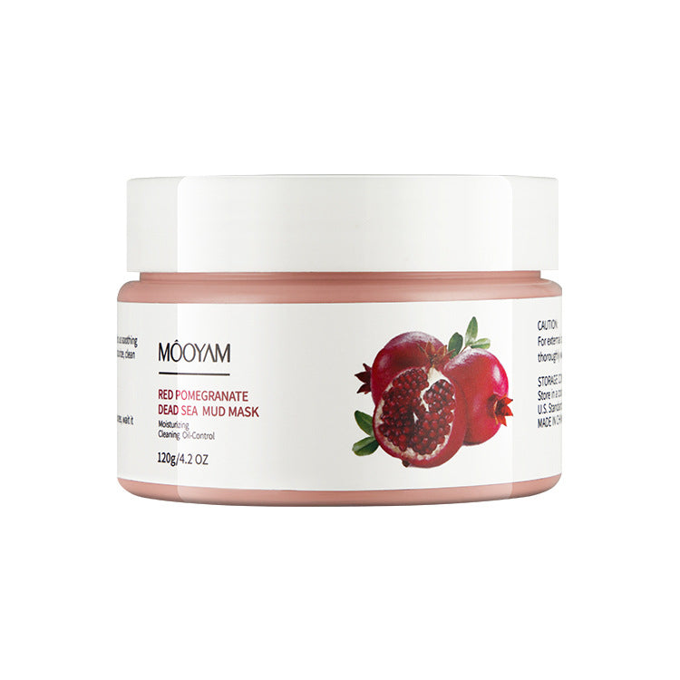 MOOYAM Red Pomegranate Dead Sea Mud Mask (120g/4.2 OZ)