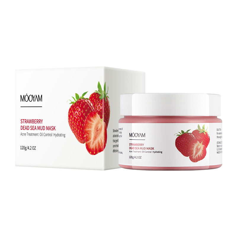 MOOYAM Strawberry Dead Sea Mud Mask (120g/4.2 OZ)