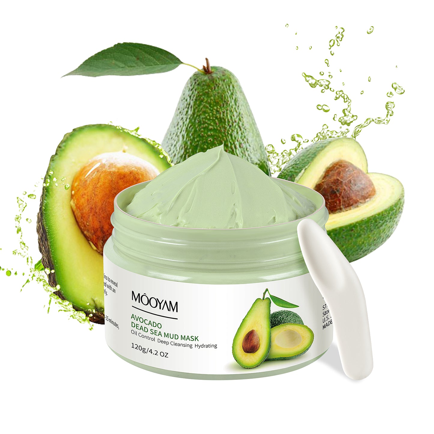 MOOYAM Avocado Dead Sea Mud Mask (120g/4.2 OZ)