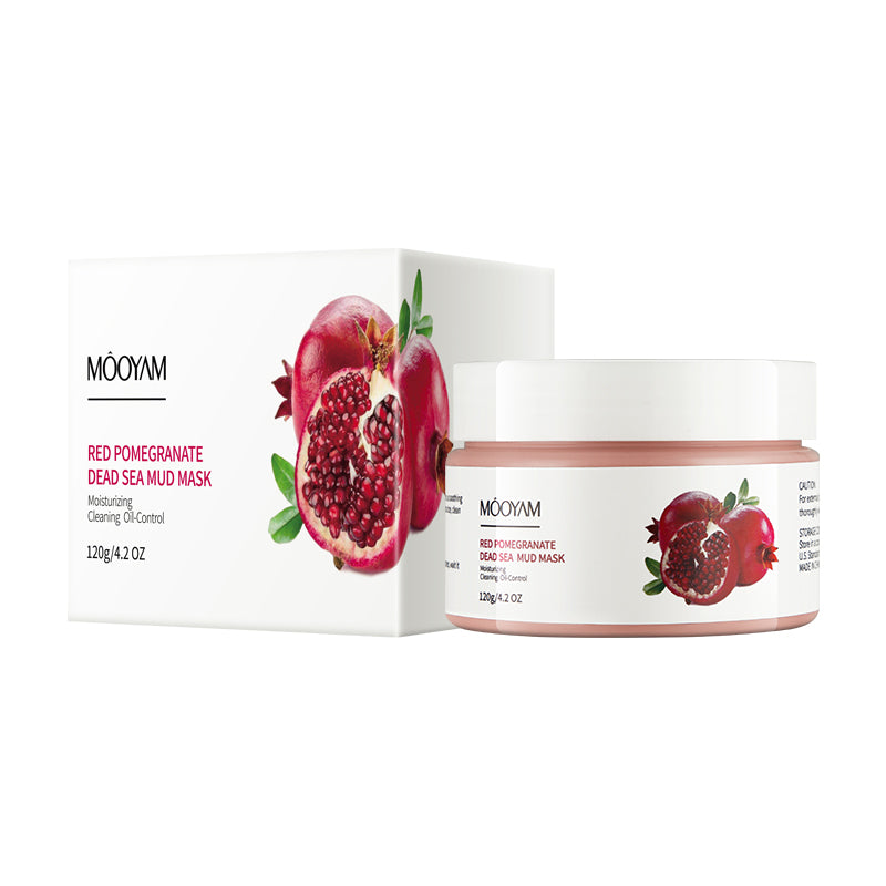 MOOYAM Red Pomegranate Dead Sea Mud Mask (120g/4.2 OZ)