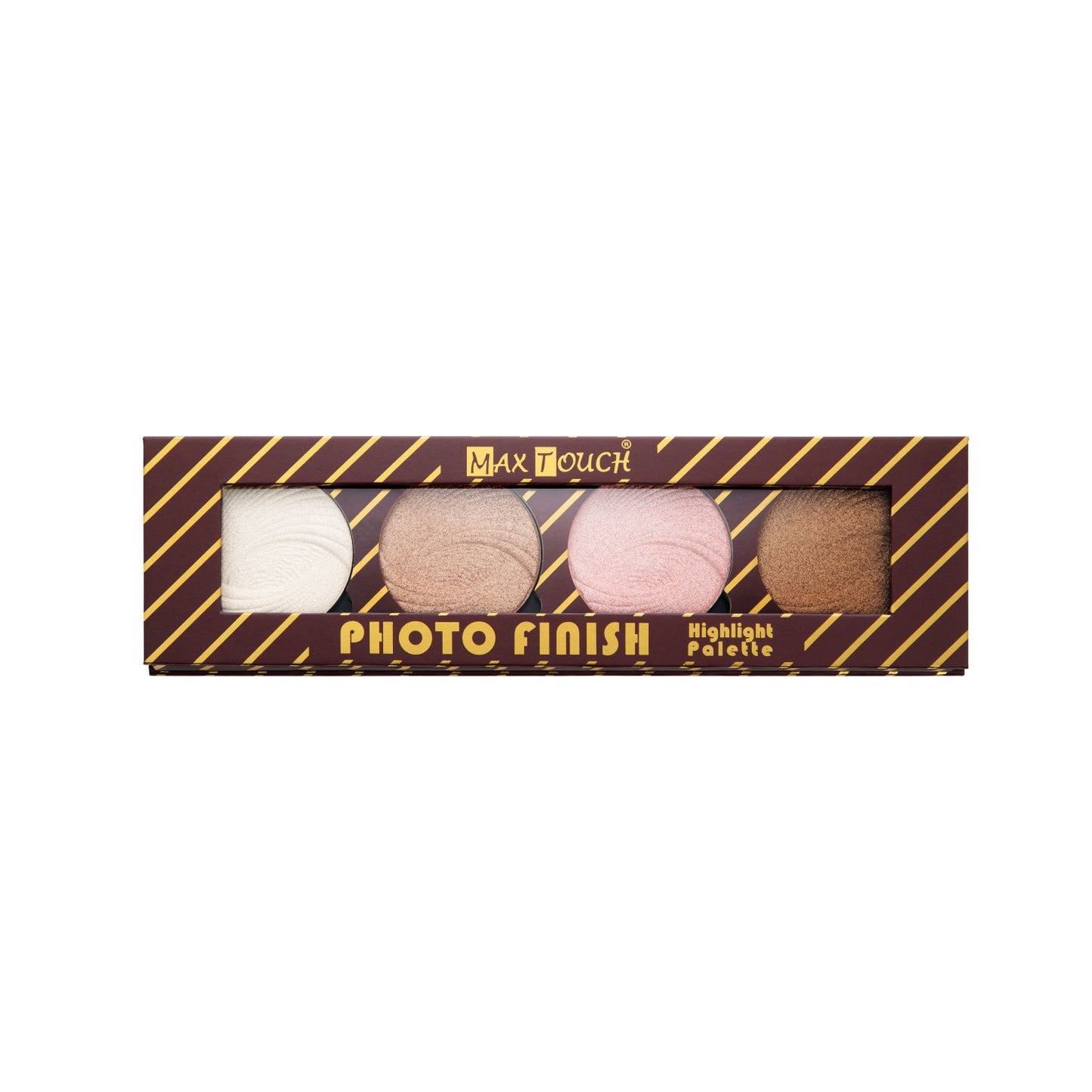 Max Touch Photo Finish Professional Highlighter Palette MT-2487