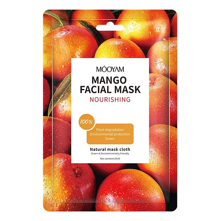 MOOYAM Face Fruit Facial Sheet Mask (Mix Pack of 8)