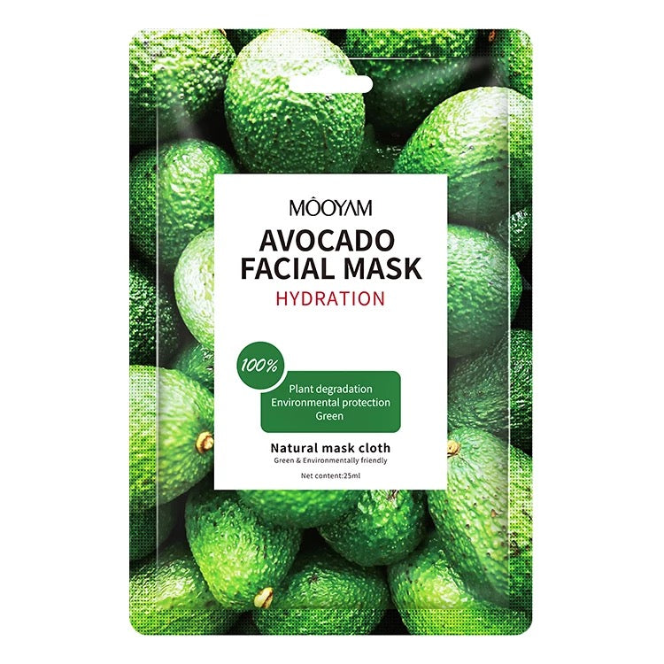 MOOYAM Face Fruit Facial Sheet Mask (Mix Pack of 8)