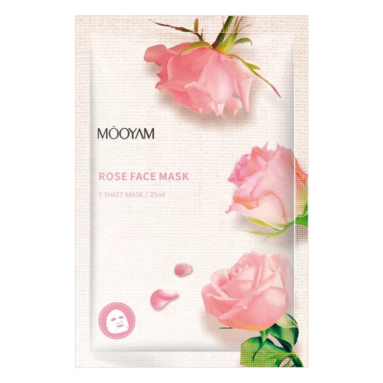 MOOYAM Face Natural Fruit Facial Sheet Mask (Mix Pack of 8)