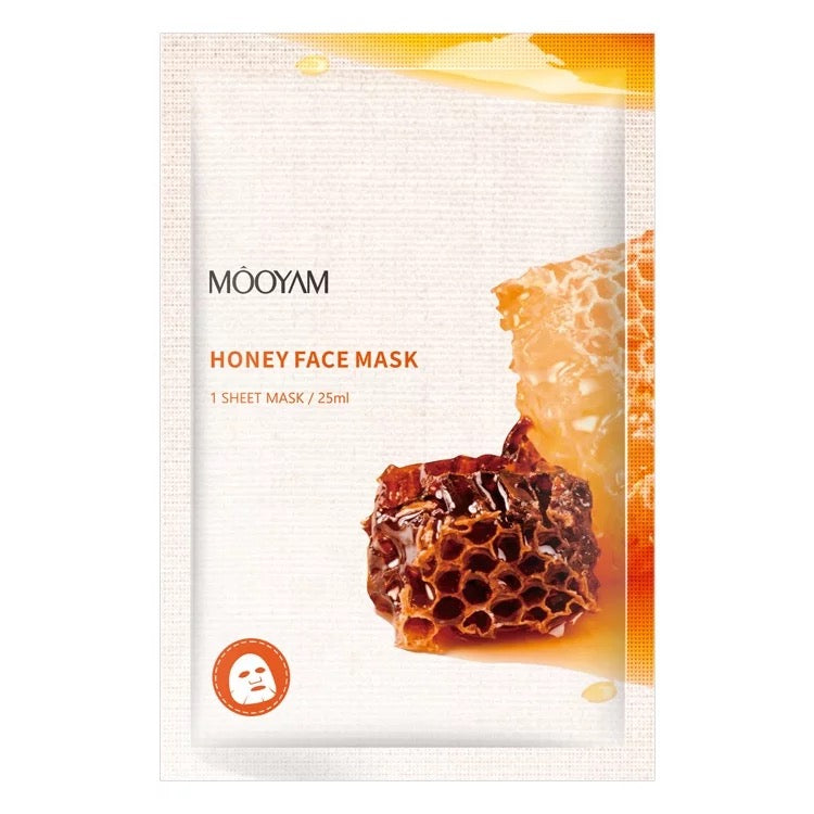 MOOYAM Face Natural Fruit Facial Sheet Mask (Mix Pack of 8)